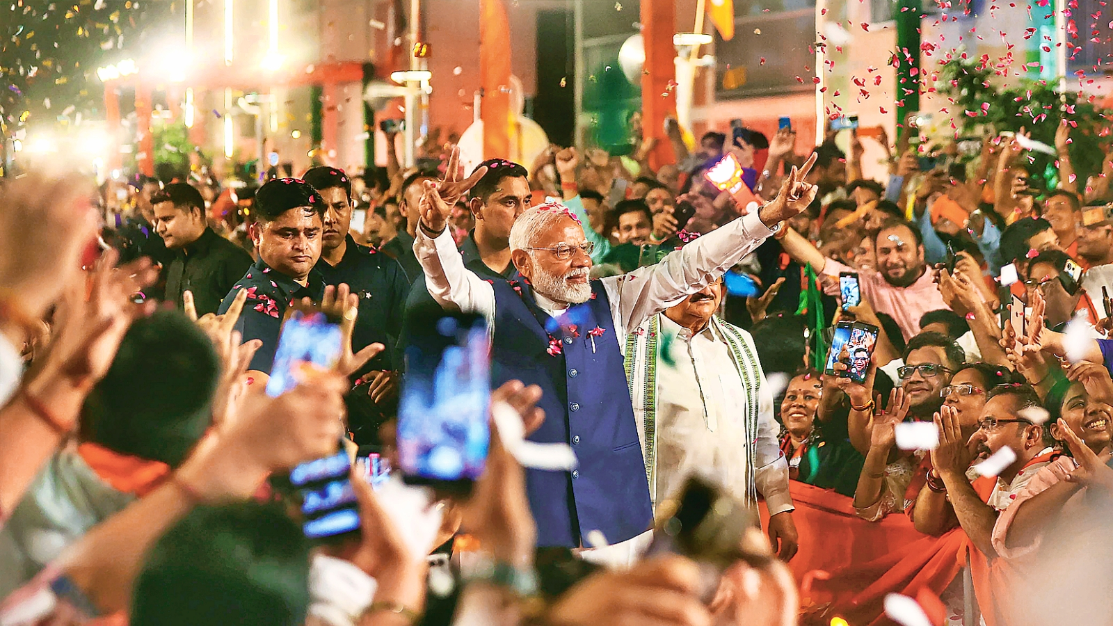 PM Modi Urges Unity to Build ‘Viksit Bharat’ After Poll Victory